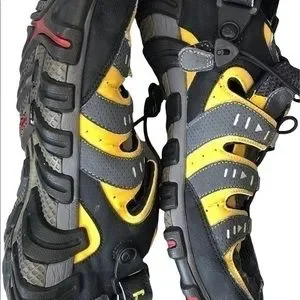 Ecco Hiking Sandals Yellow Gray Size 11 Women main image 4